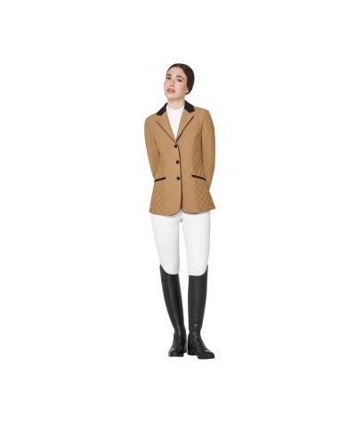 WOMEN S FLOCKED MONOGRAM COMPETITION RIDING JACKET