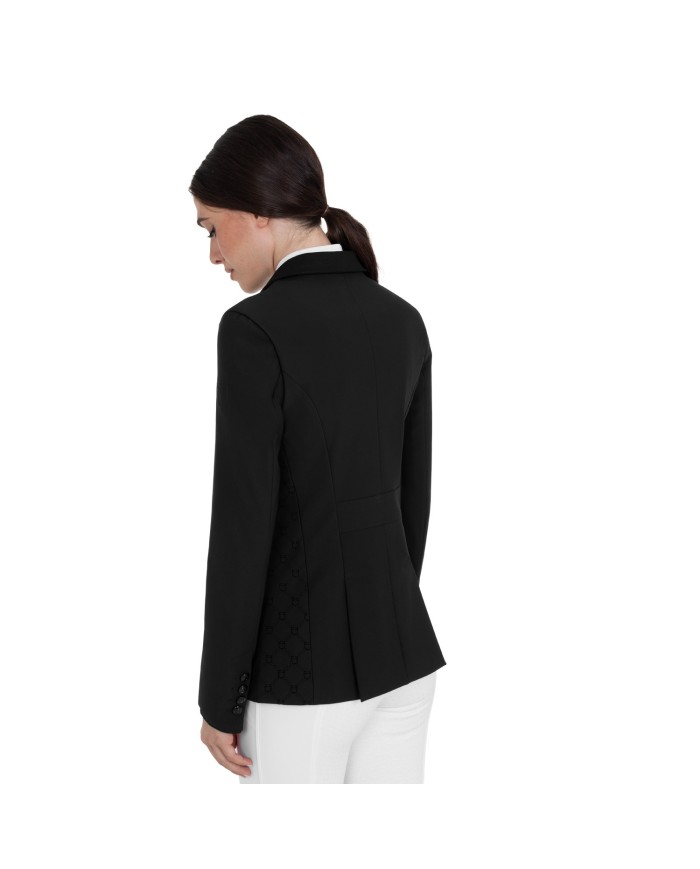 WOMEN S FLOCKED MONOGRAM COMPETITION RIDING JACKET