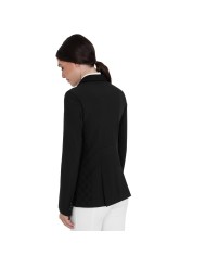 WOMEN S FLOCKED MONOGRAM COMPETITION RIDING JACKET
