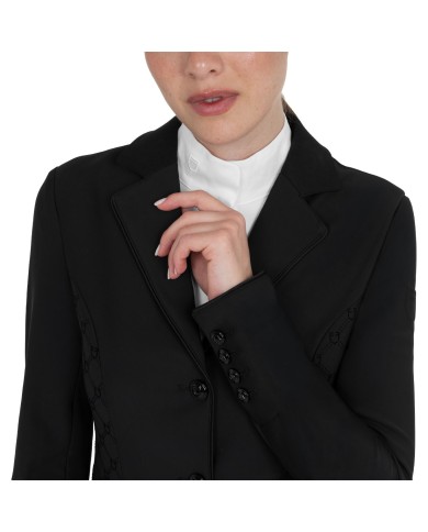 WOMEN S FLOCKED MONOGRAM COMPETITION RIDING JACKET