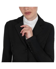 WOMEN S FLOCKED MONOGRAM COMPETITION RIDING JACKET