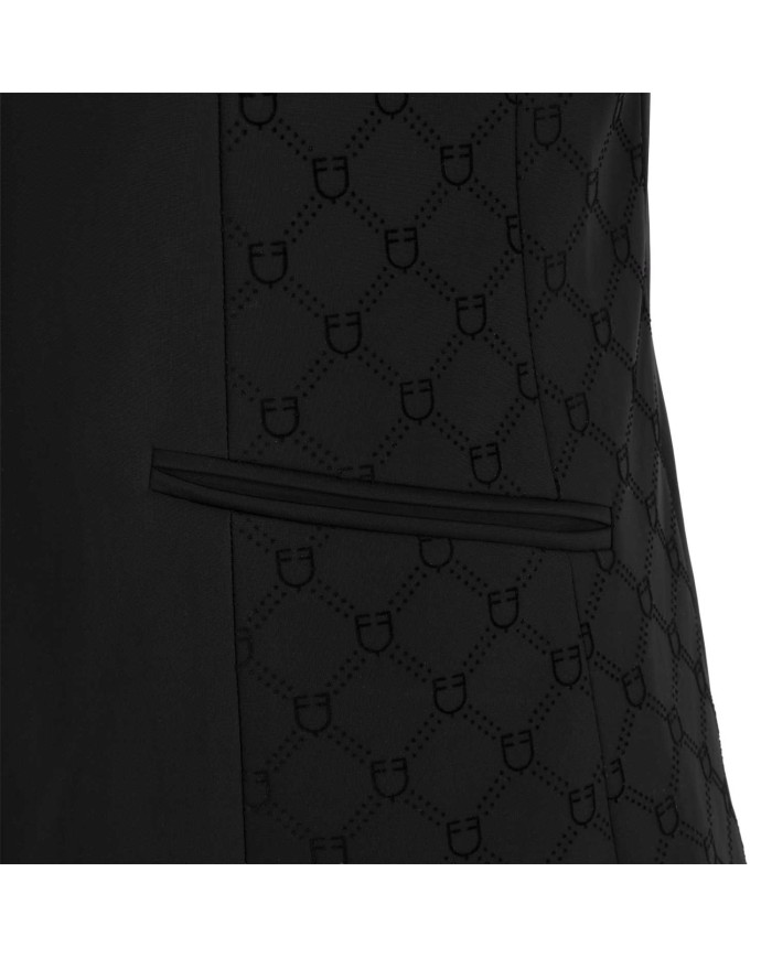 WOMEN S FLOCKED MONOGRAM COMPETITION RIDING JACKET