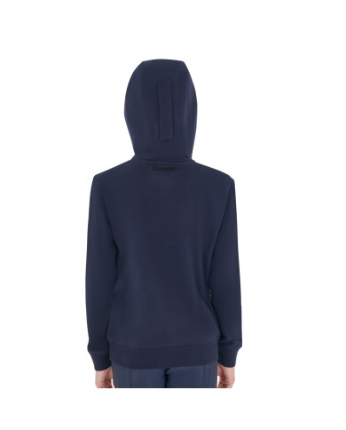 KIDS SHINY TRASPARENT LOGO HOODIE
