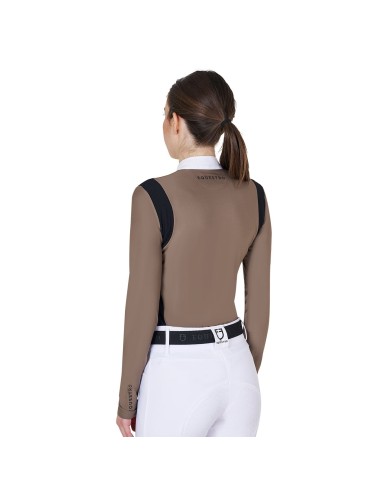 WOMAN JERSEY COMPETITION LS ZIP SHIRT