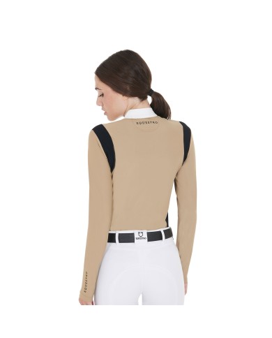 WOMAN JERSEY COMPETITION LS ZIP SHIRT