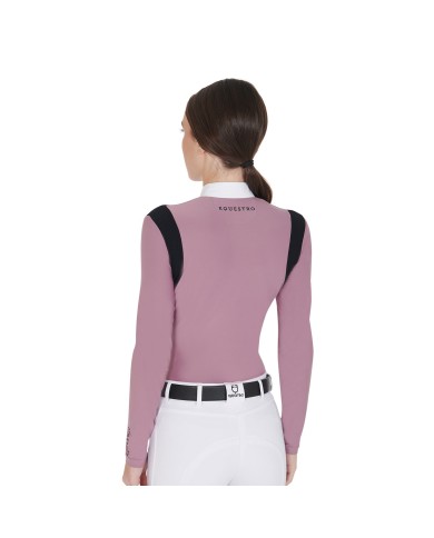 WOMAN JERSEY COMPETITION LS ZIP SHIRT
