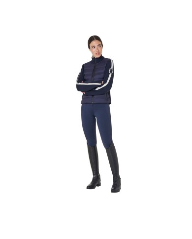WOMEN S FULL ZIP HYBRID NYLON+ KNIT JACKET