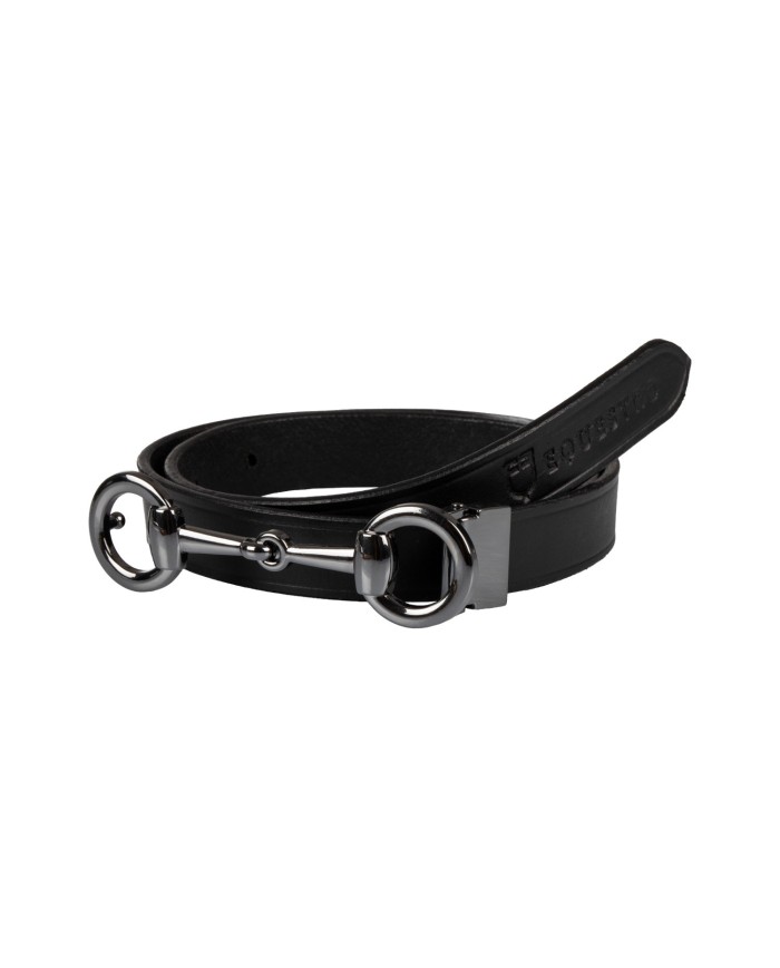 WOMEN S BELT WITH BIT BUCKLE
