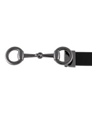 WOMEN S BELT WITH BIT BUCKLE