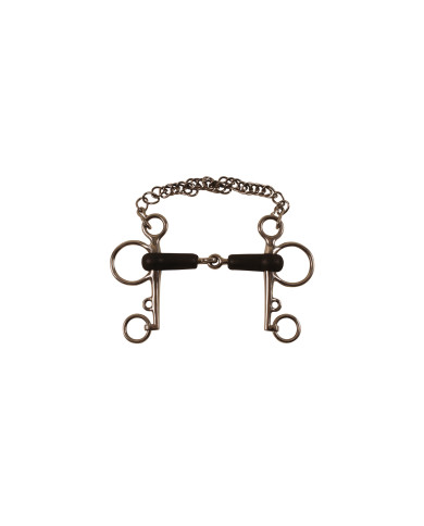 PELHAM INOX RICOPERTO GOMMA PELHAM INOX RICOPERTO GOMMA