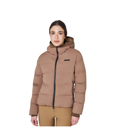 WOMEN S QUILTED WOOL DOWN JACKET