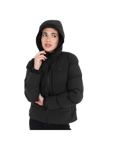 WOMEN S QUILTED WOOL DOWN JACKET