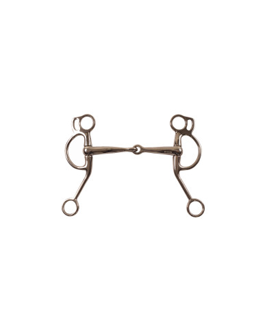 MORSO WESTERN INOX ASTE INCLINATE ANELLI D MORSO WESTERN INOX ASTE INCLINATE ANELLI D