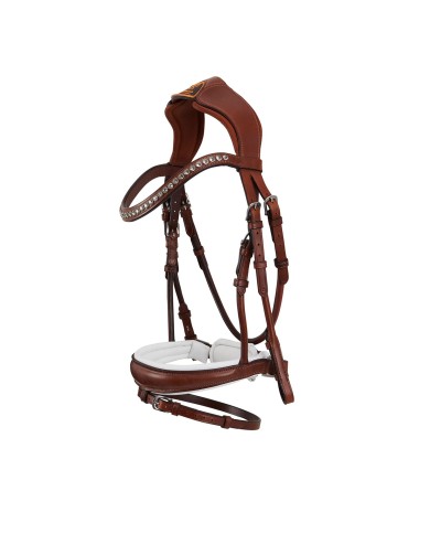POESIA ROLLED LEATHER BRIDLE