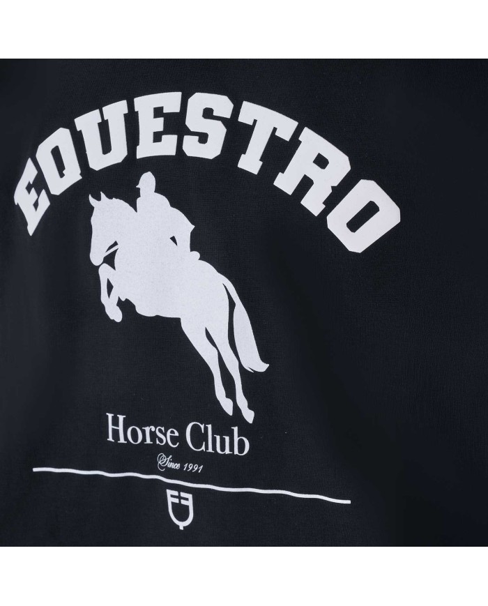 GIRL S EQUESTRO JUMPING HORSE CLUB COTTON T-SHIRT