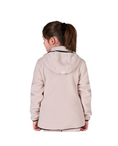 KIDS PATCH POCKET TEDDY FULL ZIP JACKET W/HOOD