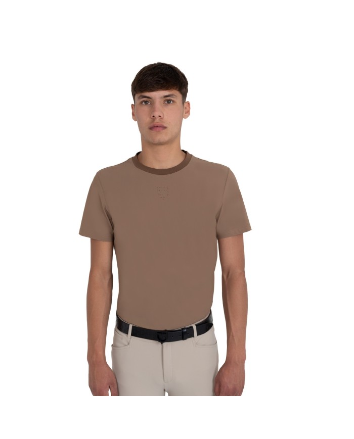 MEN S PERFORATED TRAINING POLO SHIRT SS