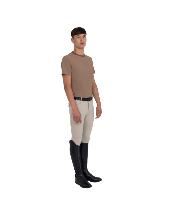 MEN S PERFORATED TRAINING POLO SHIRT SS