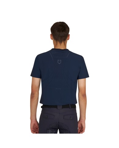 MEN S PERFORATED TRAINING POLO SHIRT SS