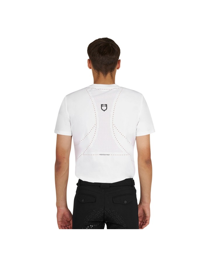 MEN S PERFORATED TRAINING POLO SHIRT SS
