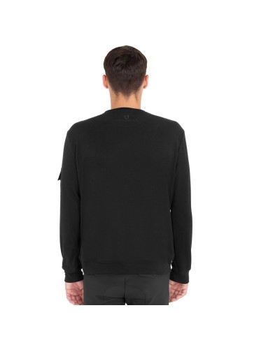 MEN S FLEECE PATCH POCKET ROUNDNECK