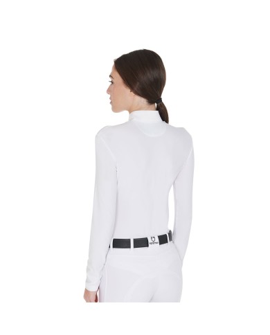POLO DONNA EQUESTRO MANICA LUNGA MODELLO WARM+