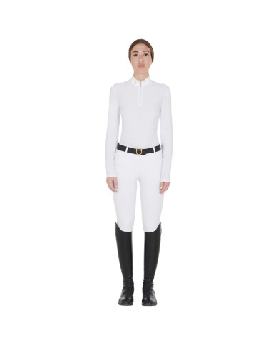 POLO DONNA EQUESTRO MANICA LUNGA MODELLO WARM+