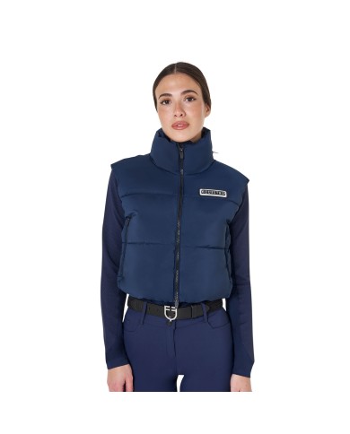 WOMEN S CROPPED NYLON RIP STOP VEST