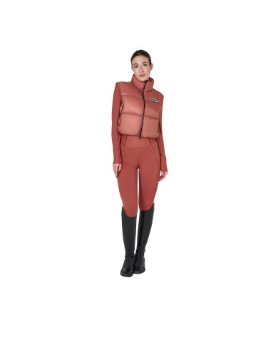 WOMEN S CROPPED NYLON RIP STOP VEST