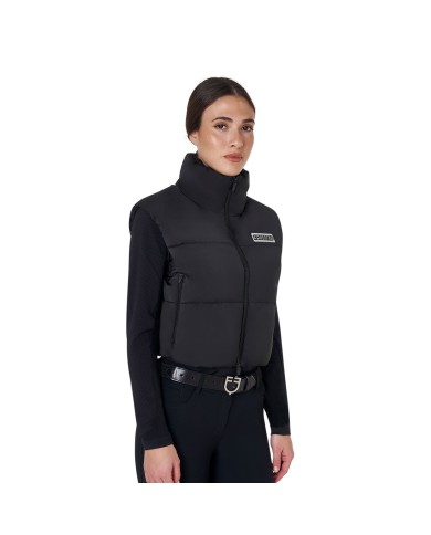 WOMEN S CROPPED NYLON RIP STOP VEST