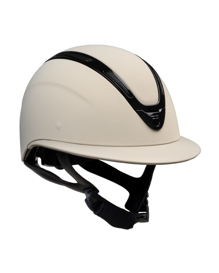 WOMEN APOCALIPSE HELMET WIDE VISOR W/ FABRIC COVERED SHELL