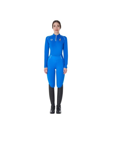 WOMEN S TECHNICAL TRAINING POLO LS ZIP EQUESTROxFISE