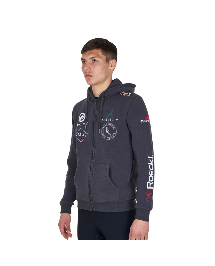 NEW STYLE MEN S MULTILOGO HOODIE