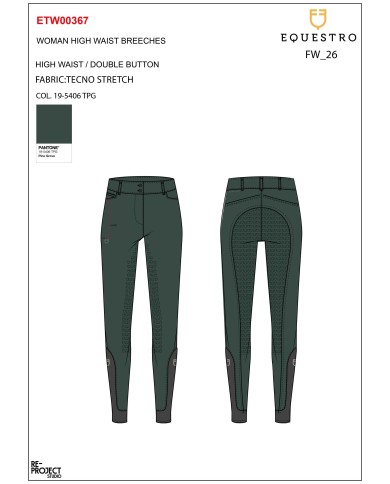WOMEN S HUNTER HIGH WAIST FULL GRIP BREECHES