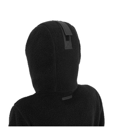 WOMEN S PATCH POCKET TEDDY FULL ZIP JACKET W/HOOD