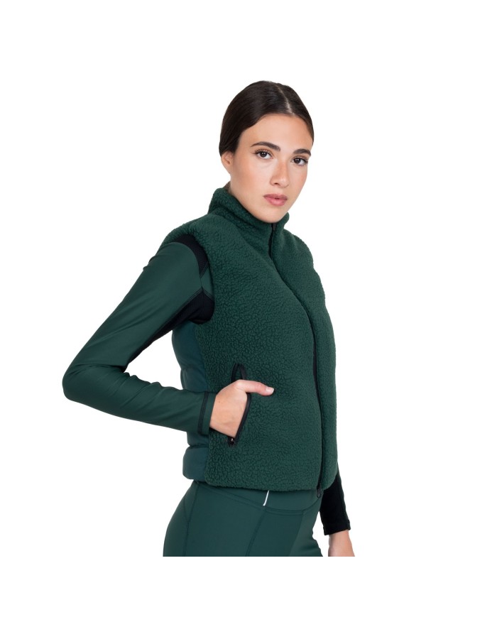 WOMEN S TEDDY+ QUILTED NYLON VEST