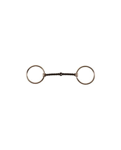 FILETTO WESTERN TORCIGLIONE FERRO NERO GROSSO FILETTO WESTERN TORCIGLIONE FERRO NERO GROSSO