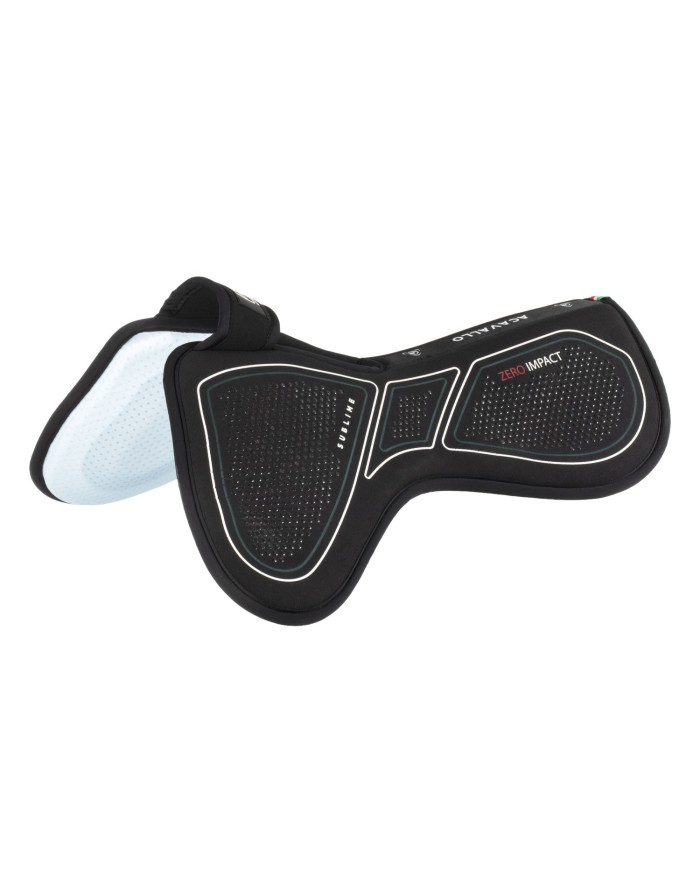 ZERO IMPACT EMB HALF PAD WITHERS FREE FRONT RISER