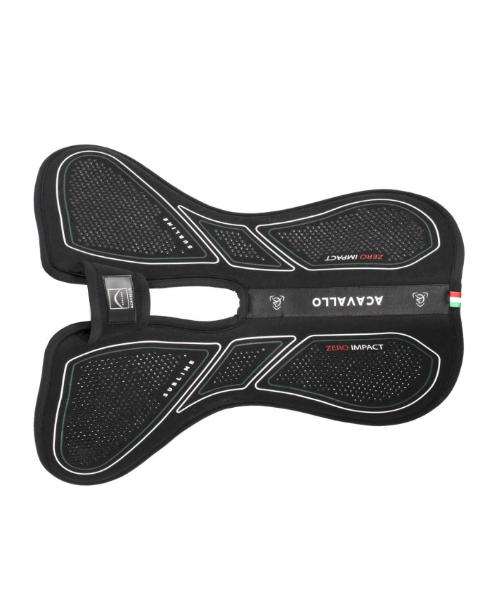 ZERO IMPACT EMB HALF PAD WITHERS FREE FRONT RISER