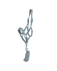 HIGH PERFORMANCE HALTER RUBBER FINISH BUCKLES W/LEADROPE
