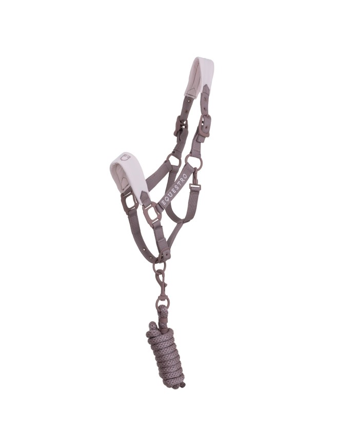 HIGH PERFORMANCE HALTER RUBBER FINISH BUCKLES W/LEADROPE