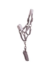 HIGH PERFORMANCE HALTER RUBBER FINISH BUCKLES W/LEADROPE