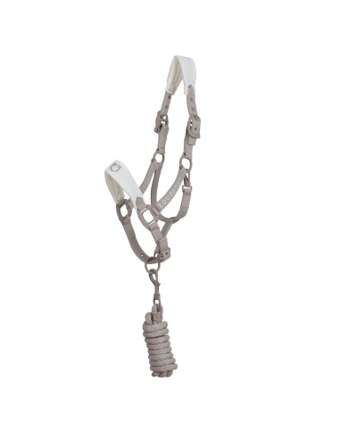 HIGH PERFORMANCE HALTER RUBBER FINISH BUCKLES W/LEADROPE