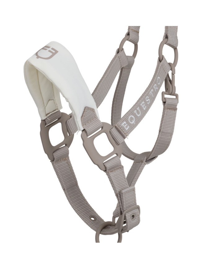 HIGH PERFORMANCE HALTER RUBBER FINISH BUCKLES W/LEADROPE