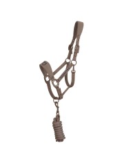 HIGH PERFORMANCE HALTER RUBBER FINISH BUCKLES W/LEADROPE