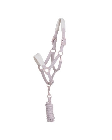 HIGH PERFORMANCE HALTER RUBBER FINISH BUCKLES W/LEADROPE