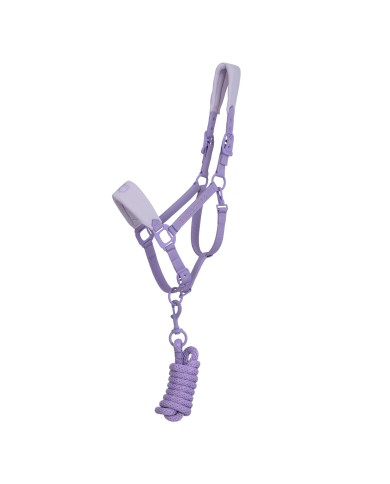 HIGH PERFORMANCE HALTER RUBBER FINISH BUCKLES W/LEADROPE