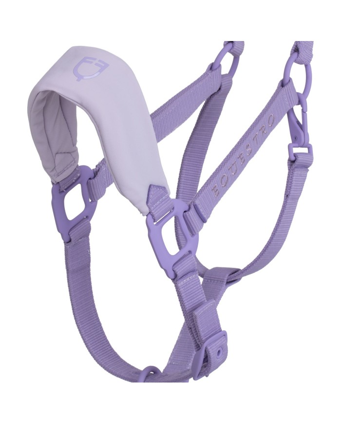 HIGH PERFORMANCE HALTER RUBBER FINISH BUCKLES W/LEADROPE