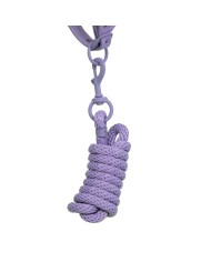 HIGH PERFORMANCE HALTER RUBBER FINISH BUCKLES W/LEADROPE