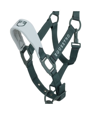 HIGH PERFORMANCE HALTER RUBBER FINISH BUCKLES W/LEADROPE